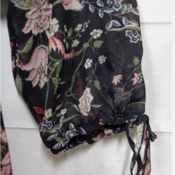 BCX Pink and Orange Asymmetrical Embellished Blouse - Picture 3 of 10